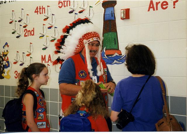 Gretchen, Marty, Stephane back Williams recruiting first day of school 1997 2.jpg